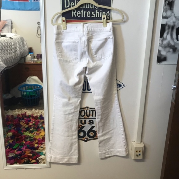 J Brand White Flare Jeans - Picture 2 of 5